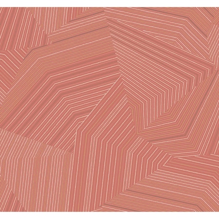 York Wallcoverings Dotted Maze Desert Red Wallpaper OI0611