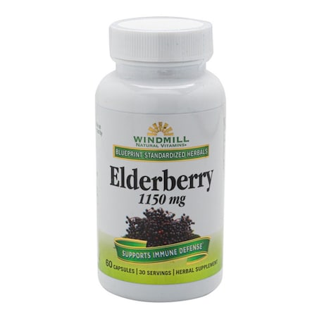Windmill Elderberry, 1150mg, 60PK 03504600792
