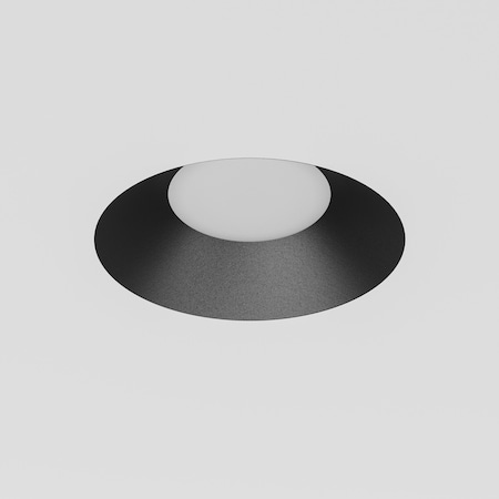 Vidalite Inspira 3in Black Round Trimless Integrated LED Canless Recessed Lighting Kit, 5CCT, 14W, 1200LM CE1009414