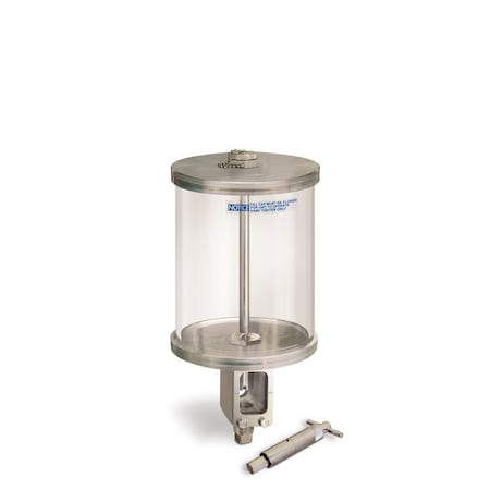 Oil-Rite Adjustable Constant Level Lubricator With Oil Level Sight and Pyrex Reservoir - 1/2 gal B2305-064PBW