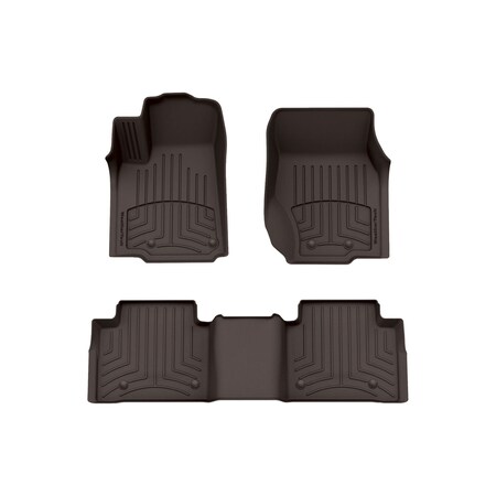 Weathertech Cocoa, Front and Rear FloorLiner HP 4716961-4717822IM