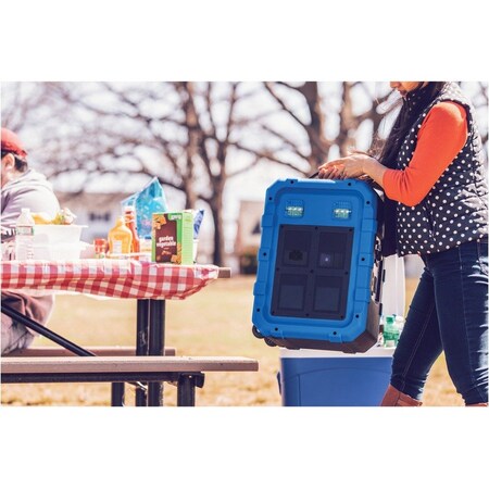 Gemini Mpa-2400 Portable Bluetooth Party Speaker (Blue) MPA-2400BLU