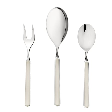 Mepra Fantasia Serving Set - 3 Pieces - Turtle-Dove 10T622003