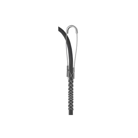 Hubbell Bus Drop Support Grips, Single Eye, Wide Range, Galvanized Steel, 1.00-1.25 in 73041282