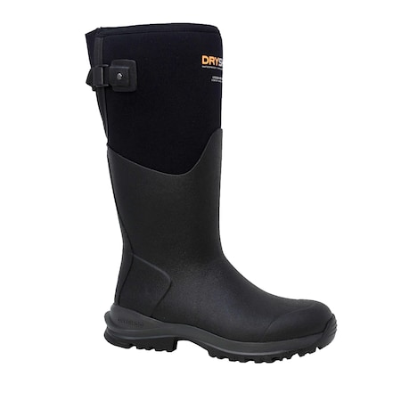 Dryshod Legend MXT Rubber Boot, Women, Adjustable Gusset, High, Waterproof, Black, Size 7 LGXG-WH-BK-007