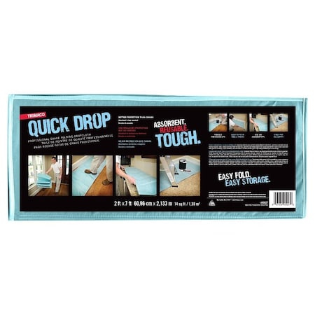 Triamco DROPCLOTH QUICKDRP 2'X7' 90027