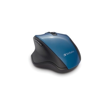 Verbatim Mouse - Blue LED/Optical - Wireless - Radio Frequency - 2.40 GHz - Dark Teal - USB - 1600 dpi - 6 70244