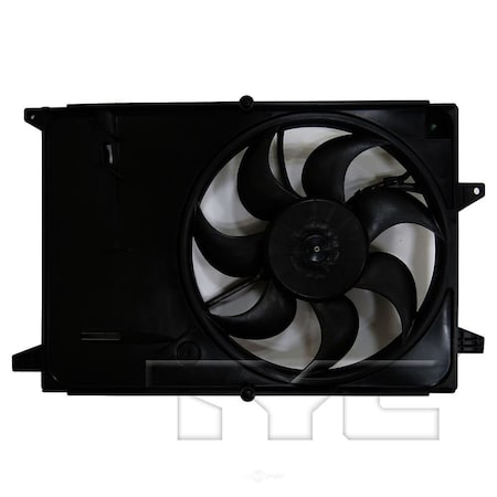 Tyc Dual Radiator And Condenser Fan Assembly 623650