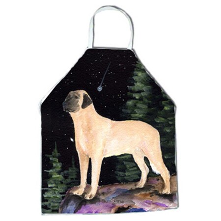 Carolines Treasures Starry Night Anatolian Shepherd Apron - 27 x 31 in. SS8505APRON