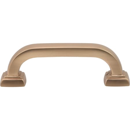 Designperfect 3'' Center-to-Center Handle Pull, Champagne Bronze/Gold, 25PK DPA25S32CBZ