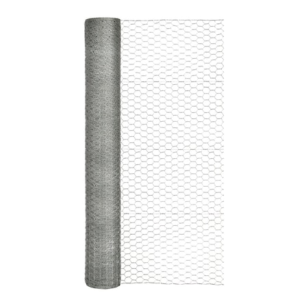 Garden Craft 48 in. H X 150 ft. L Galvanized Steel Poultry Netting 1 in. 164815