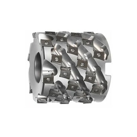 Garant Power Tang Square Tangential Shoulder Mill, with Bore, 100mm Diameter, 6 Effective Inserts 215126 100/6