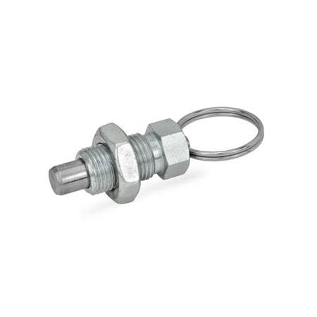 J.W. Winco Indexing Plungers 717-6-M12X1.5-AK-ST