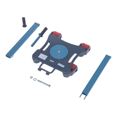 Vestil MULTI DIRECTION MACHINE SKATE 6.6K MDSKT-6