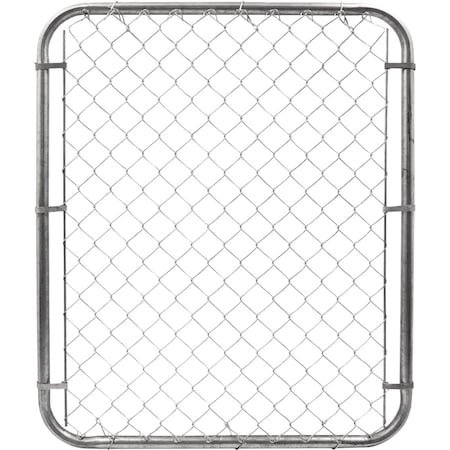 Yard Gard Single Walk 48'' H. Adjustable Chain Link Gate 3283ADJ48