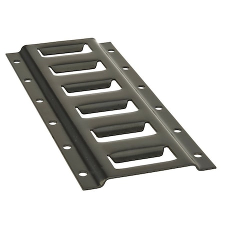 Keeper E-Track, Horizontal, Steel, Black 47800