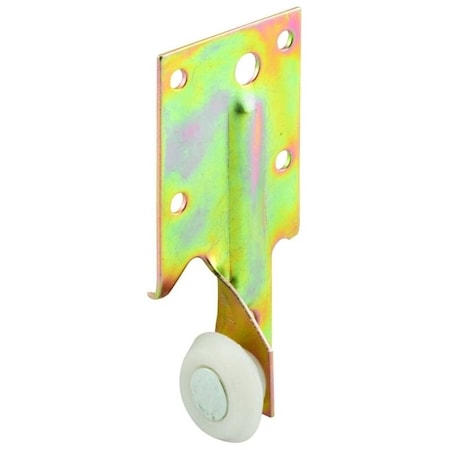 Prime-Line Drawer Track Roller, 27/32 in Dia, Plastic/Steel, Gray R 7132