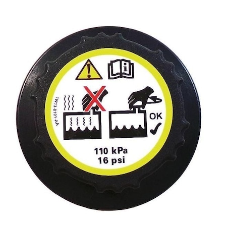 Loader Parts Source Water Coolant Tank Cap to Replace Bobcat OEM 6733429