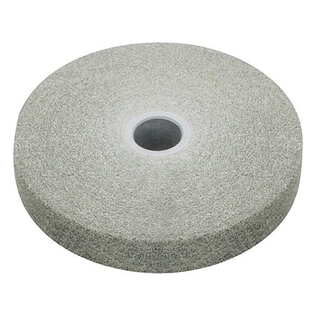 Scotch-Brite Unitized Wheel, 8 in Dia, 1/2 in W, 1/2 in Arbor Hole 7010328751