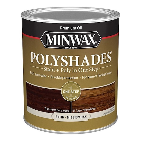 Minwax Wood Stain, 1 qt, Mission Oak 613850444
