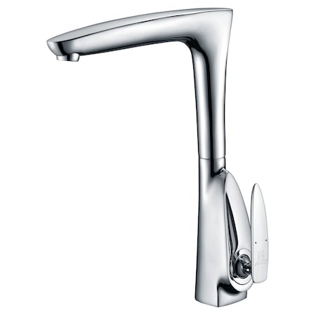 Anzzi Timbre Single-Handle Standard Kitchen Faucet in Polished Chrome KF-AZ034