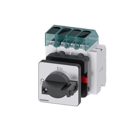 Siemens Load disconnector 3LD3 Iu 25 A Main switch 3-pole + N Rated operating 3LD3150-1TL11