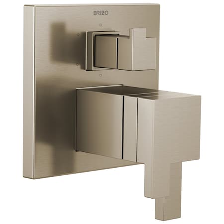 Brizo Siderna: TempAssure Thermostatic Valve with Integrated 6-Function Diverter Trim T75680-BN