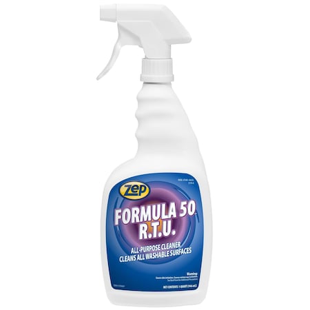Zep All Purpose Cleaner, Trigger Spray Bottle, 1 qt, Citrus, 12 PK F50001