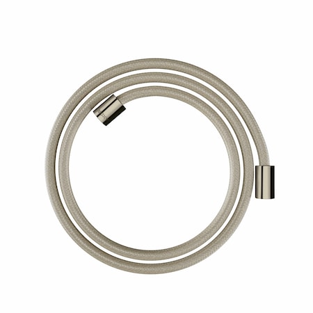 Axor Shower Solutions Textile Hose with Cylindrical Nut, 63" in Polished Nickel 28261830