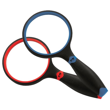 Performance Tool 4X Handheld Magnifying Glass, 2-7/8 in. Lens 20169