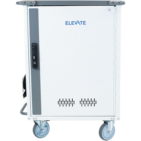 Jar Systems - ELEVATE USB-C CHARGING CART - 32 DEVICE BAYS - 32 QUICK-SENSE USB- MC-6032-USBC