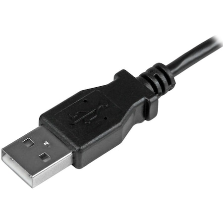 Startech.Com 3ft Angled Micro-USB Charge & Sync Cable USBAUB1MLA
