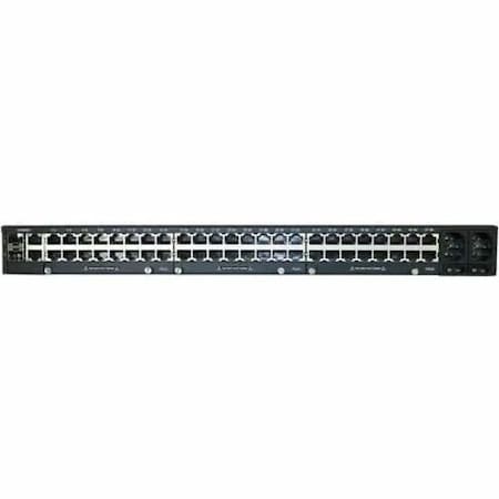 Perle IOLAN SCG50 S-W Console Server: 48 x software selectable RS232/422/485 RJ45 interfaces, 2 x 04035264