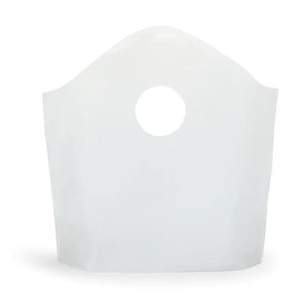 Nashville Wraps Clear Frosted Wave Top Plastic Bags, Small 12x11x4, 2 mil, 250PK S28FR