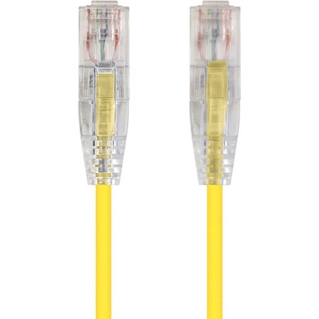 Monoprice SLIMRUN  CAT6 UTP CABLE-3FT YELLOW 13531