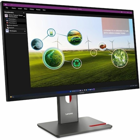 Lenovo P27Q-40, 27 INCH QHD MONITOR WITH IPS, HDR10, LTPS STAND WITH PHONE SLOT, VARIAB 64A7GAR6UZ