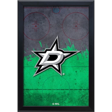 Holland Bar Stool Co Dallas Stars 15.75 in. x 23.5 in. LED Snap Frame Lightbox by Company LBSnap