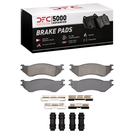 Dfc 5000 Advanced Disc Brake Pad Set,  1551-0702-13