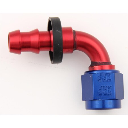 Hands On No.6 AN 90 deg Push-On Hose End HA3612224