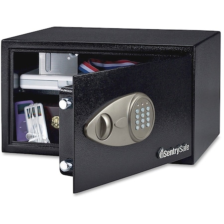 Sentry Safe Security Safe, 1 cu ft, Electronic with override key Lock X105
