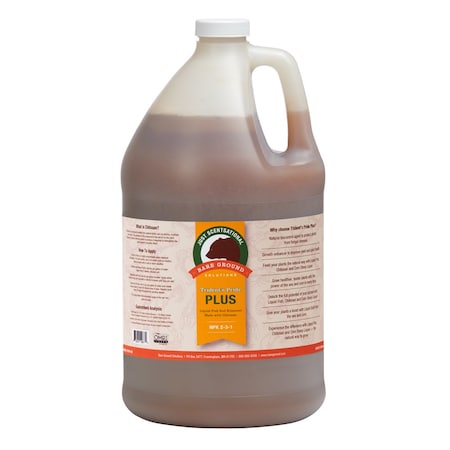Just Scentsational Tridents Pride Plus Liquid Fish Fertilizer w/ Brown Algae Extract and Chitosan 1 Gal by Bare Ground TPCH-128G