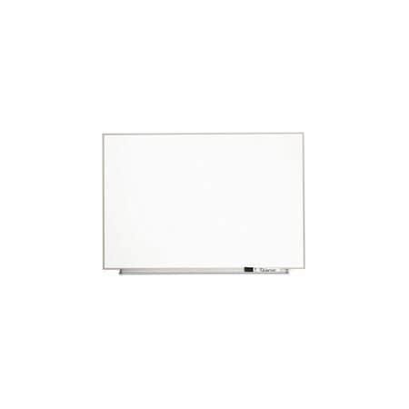 Quartet Matrix Magnetic Boards, Painted Steel, 23 x 16, White, Aluminum Frame M2316