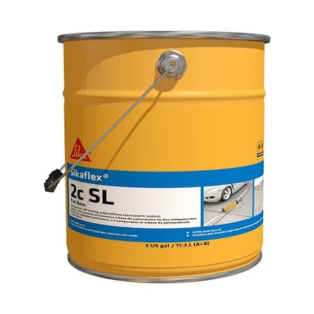 Sika Polyurethane Sealant, 1.5 gal, Pail, Limestone, Polyurethane Base, Sikaflex 2c SL 91026