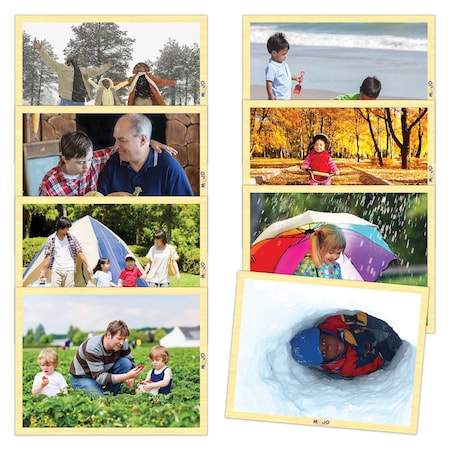 Mojo Change of Seasons, Wooden 8-Puzzle Set 345405