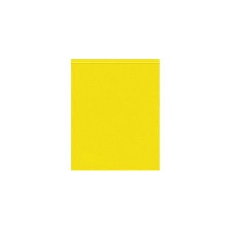 Bubblefast 1000-10 x 12'' - 2 Mil Yellow Reclosable Poly Bags, 1000PK BFPB3655Y
