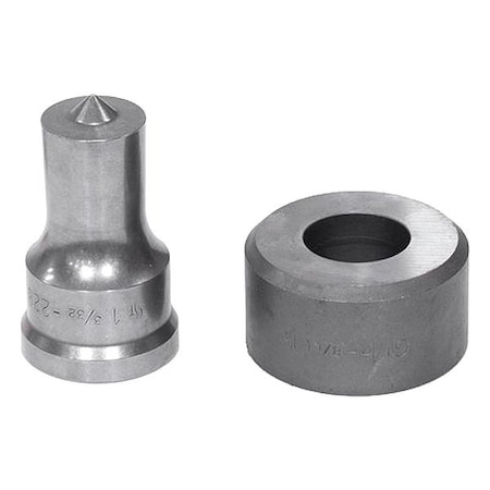 Edwards Oversize Round Punch & Die Set ED9-PDOS1-3/32