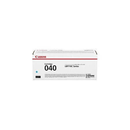Canon Original Laser Toner Cartridge, Cyan, 5400 Pages CRTDG040C