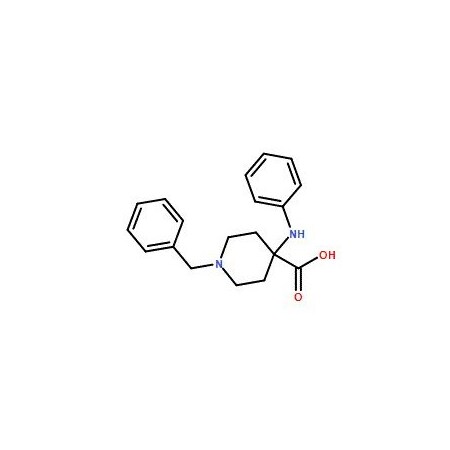 Ak Scientific 1-Benzyl-4-(phenylamino)piperidine-4-carboxylic acid (1g), CAS 85098-64-2 Y4242-1g