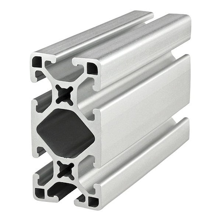 80/20 T-Slot Framing System, Double, 8 ft, Clear 1530-LS-96