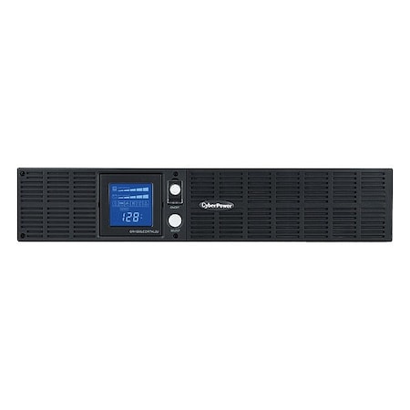 Cyberpower UPS System, Line Interactive, Out: 120 V AC In: 120 V AC OR1500LCDRTXL2U